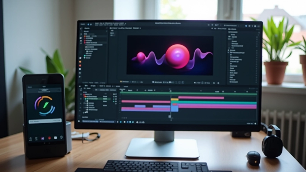 Fenêtre montrant la hiérarchie des calques dans After Effects avec des éléments organisés